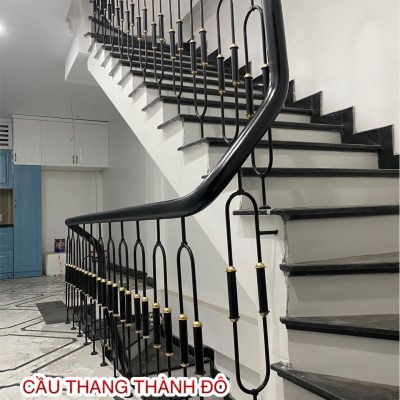 Cầu thang sắt nghệ thuật, cầu thang sắt cầu thang tại Hải Phòng